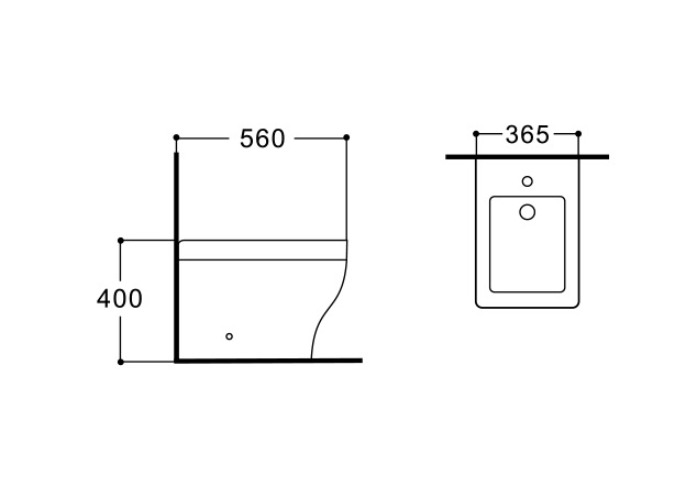 Напольное биде Aquatek Амадео AQ1264-00