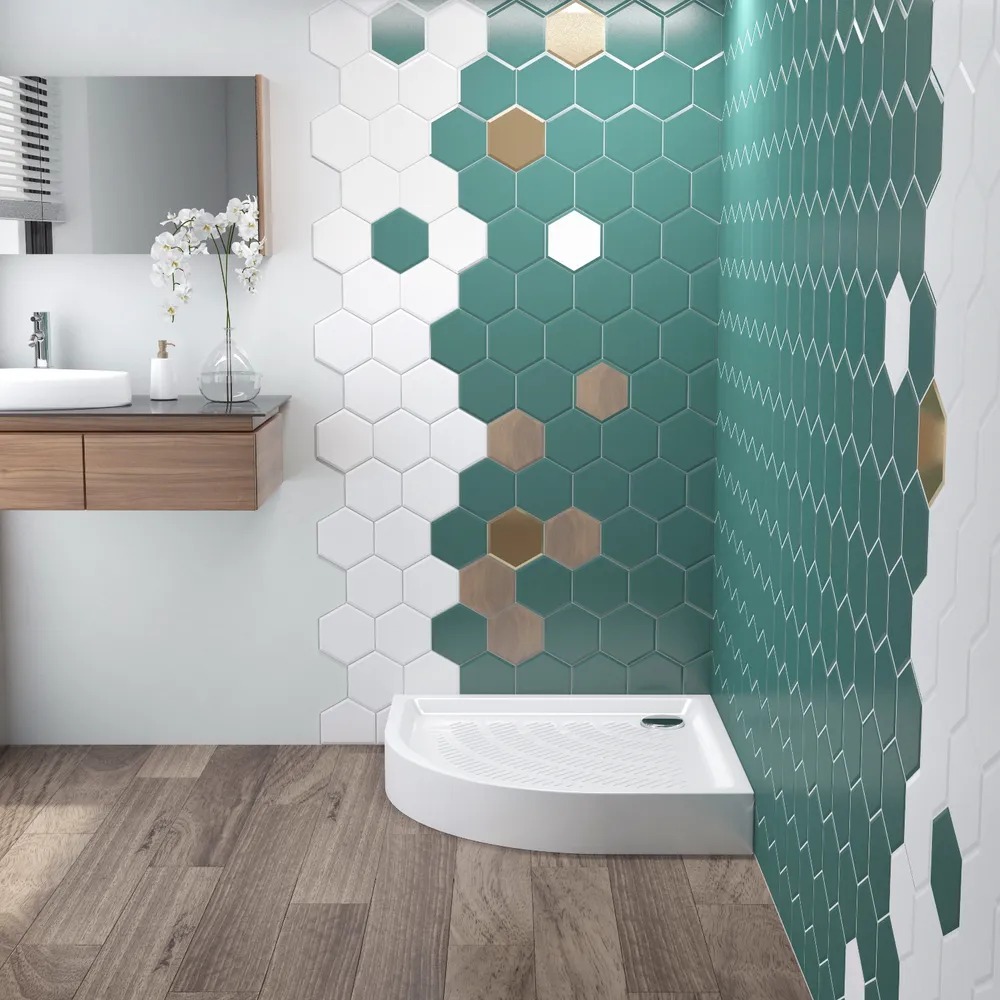 Акриловый душевой поддон Lavinia Boho Rock 37071800 80х80 см