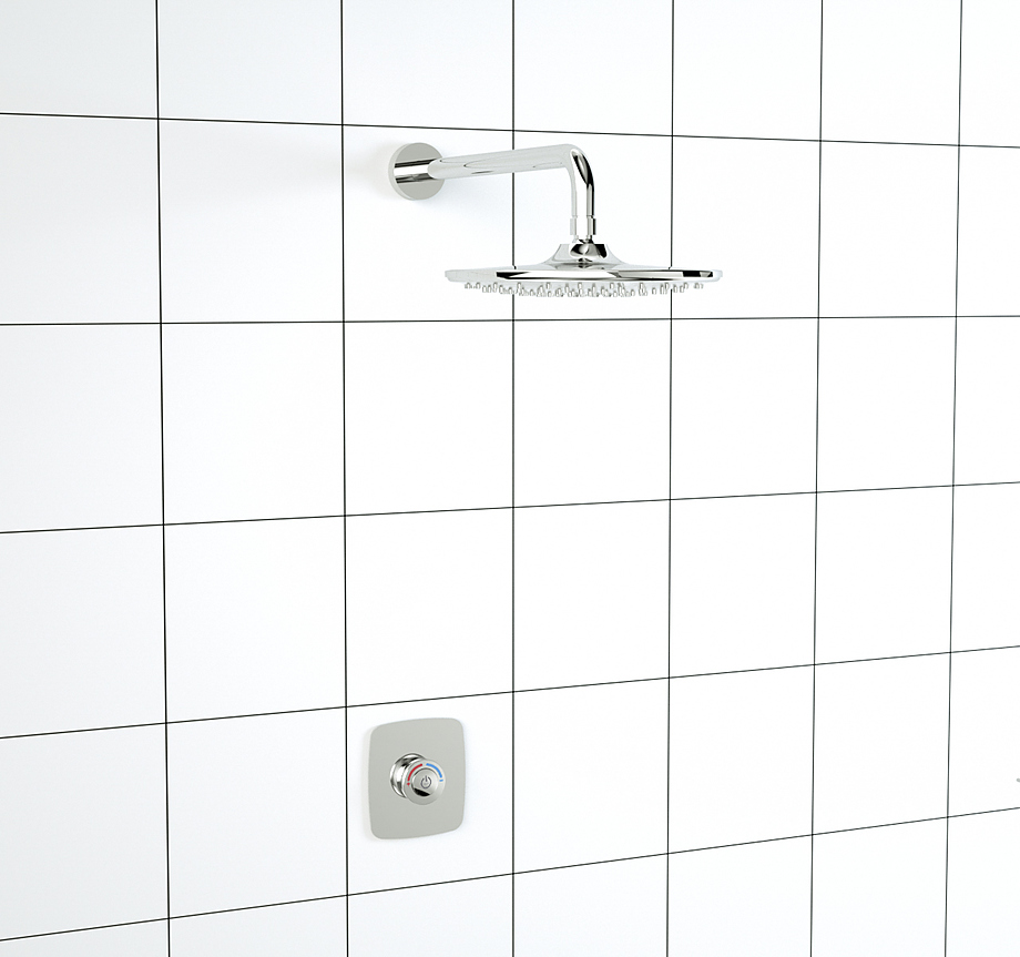 Смеситель для ванны с душем встраиваемый D&K Bayern Alfeld DA1484601 хром