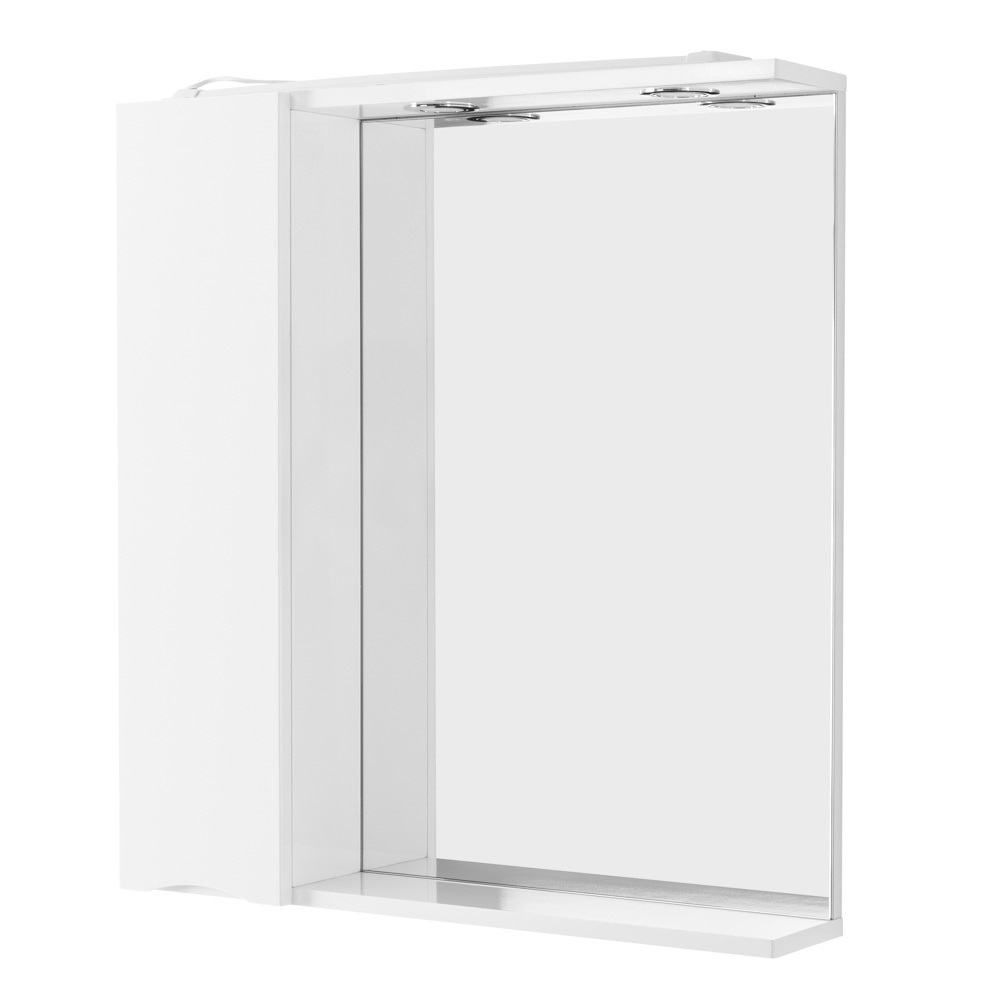Зеркальный шкаф BelBagno Marino 60 см L, Bianco Lucido
