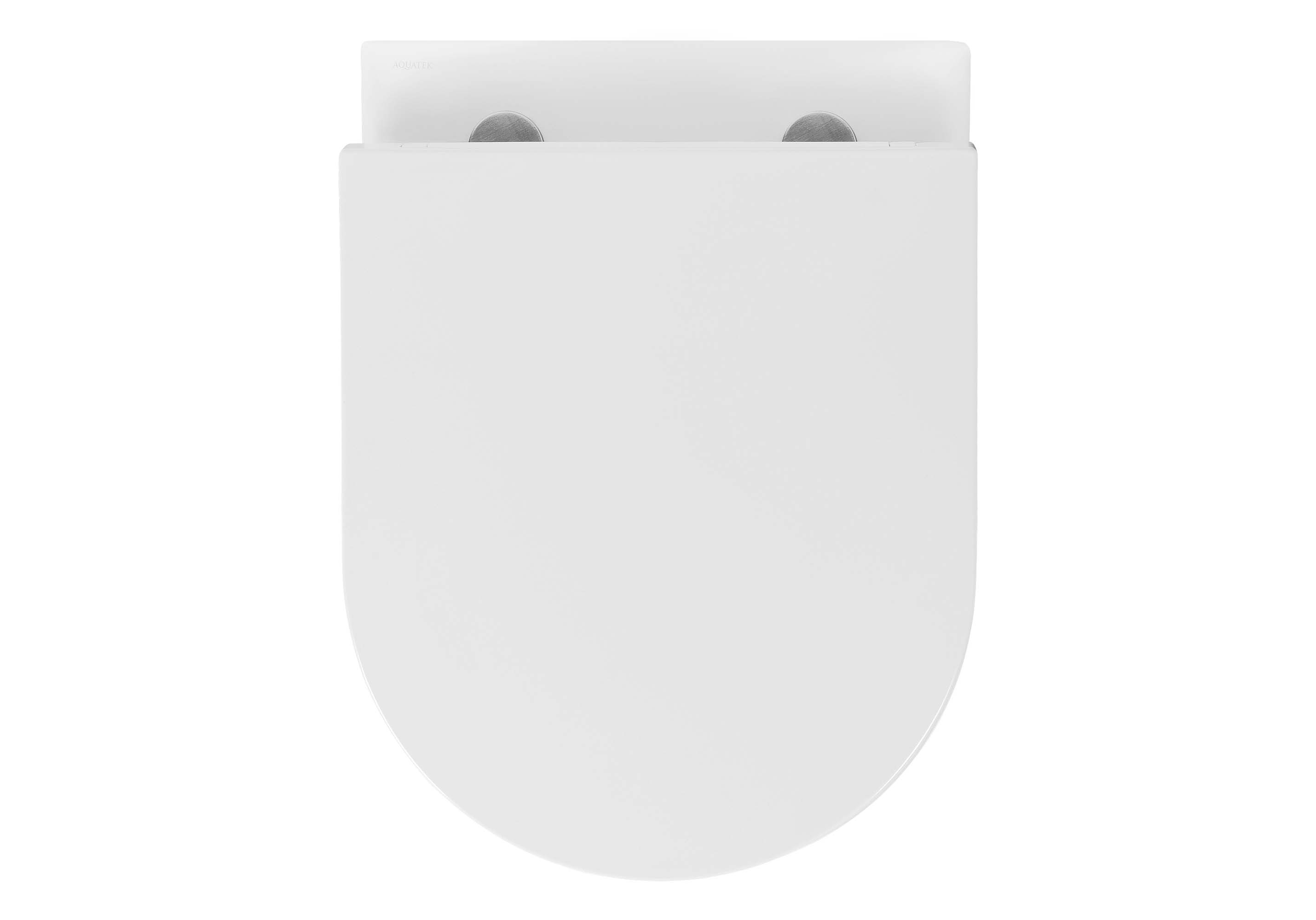 Унитаз подвесной безободковый Aquatek Классик AQ1112T-00 с сиденьем Soft Close