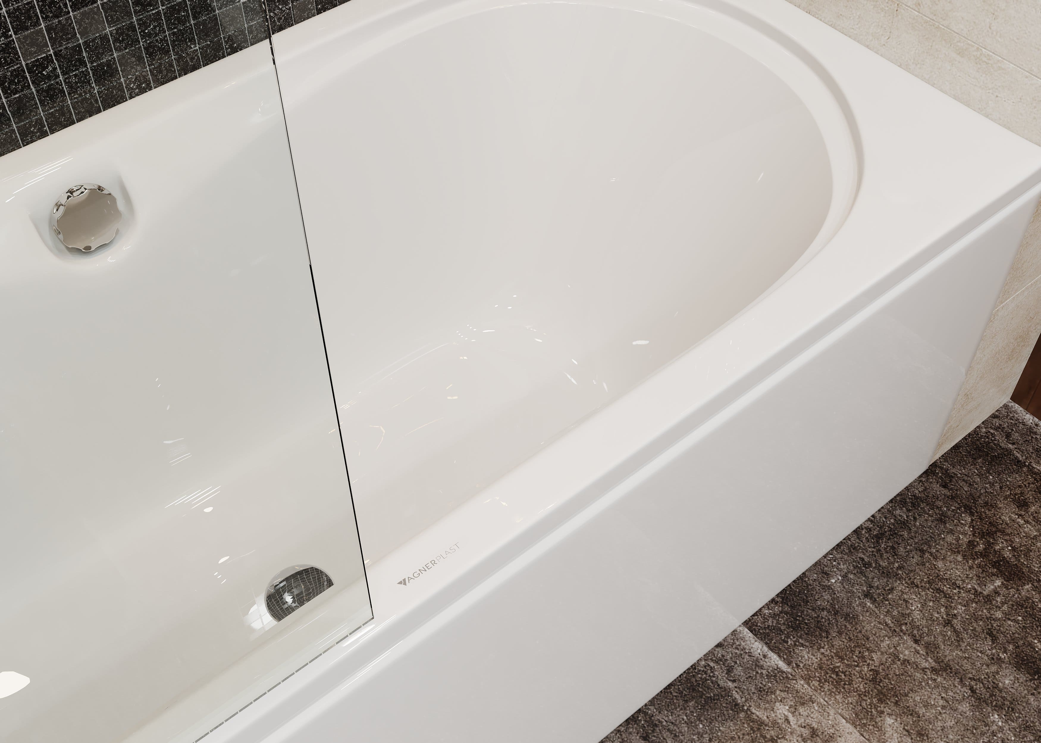Акриловая ванна VAGNERPLAST Briana VPBA185BRI2X-04 185х90