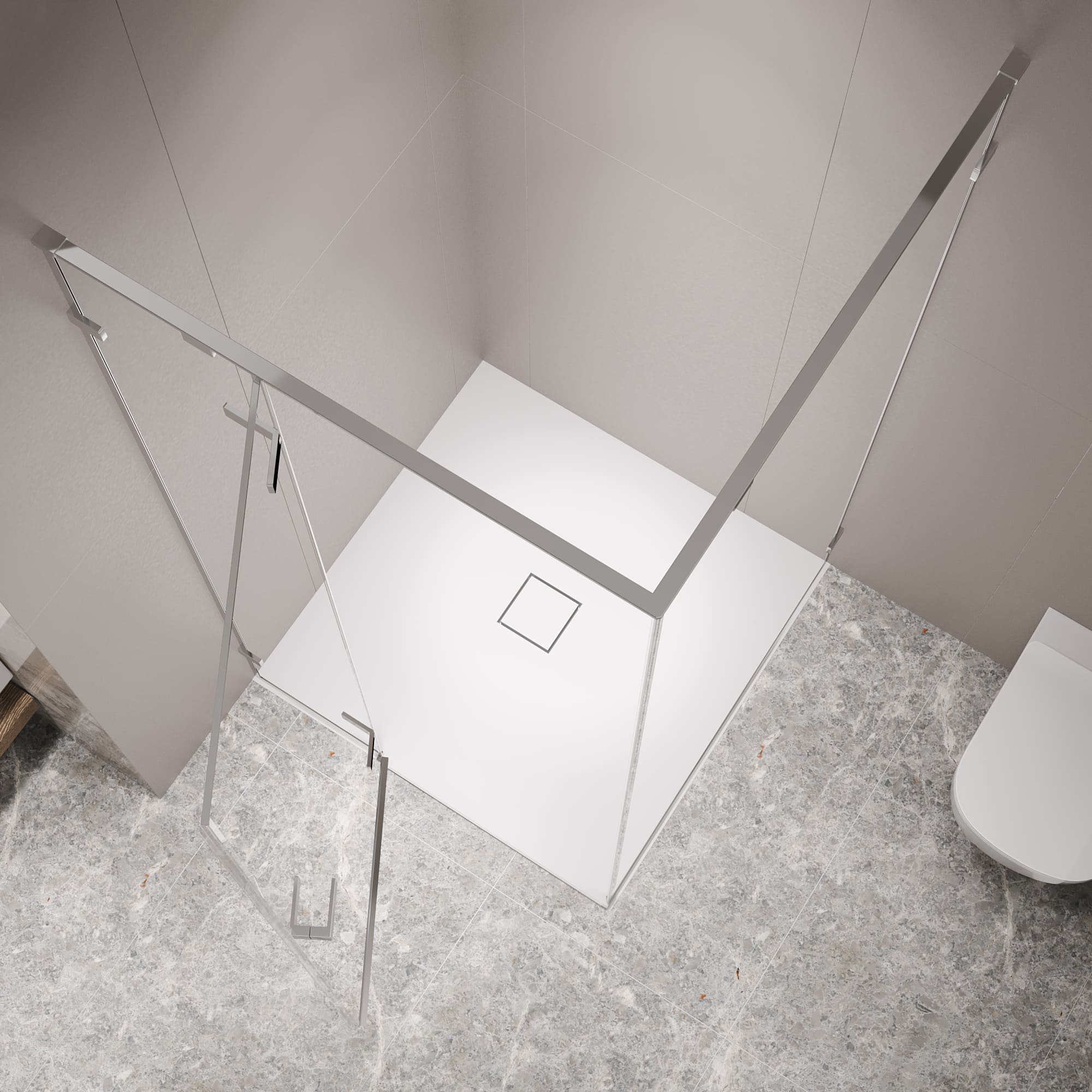 Душевой уголок RGW SV-030 100х100 с распашной дверью