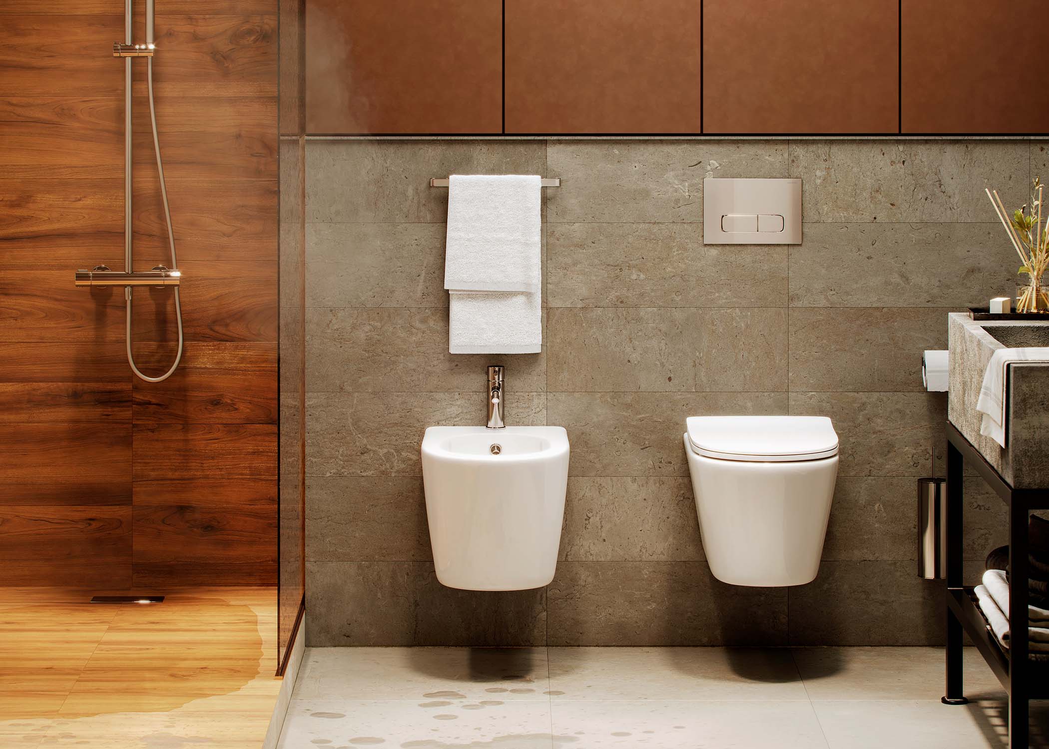 Подвесное биде Aquatek Вега AQ1057-MW белый матовый