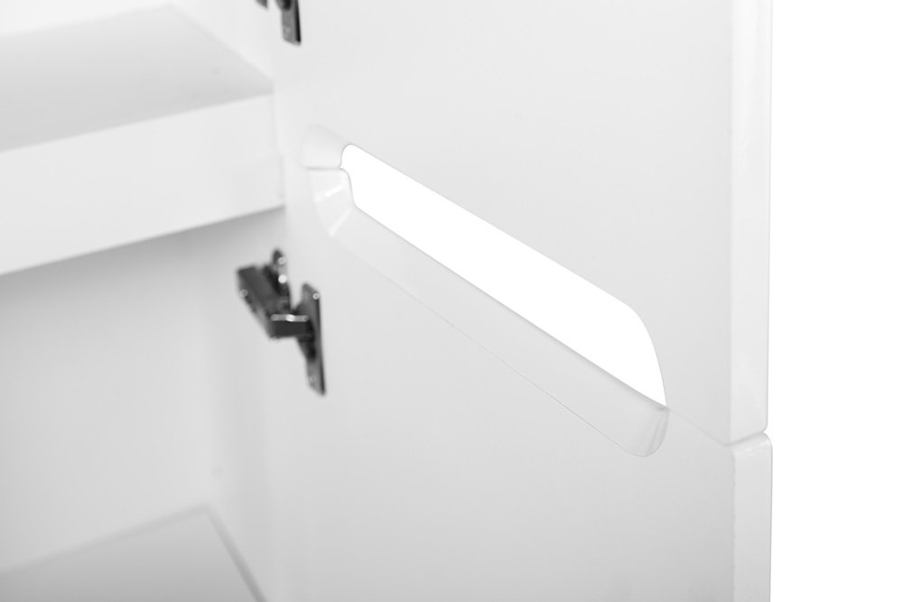 Пенал подвесной BelBagno Etna 40 см L, Bianco Lucido