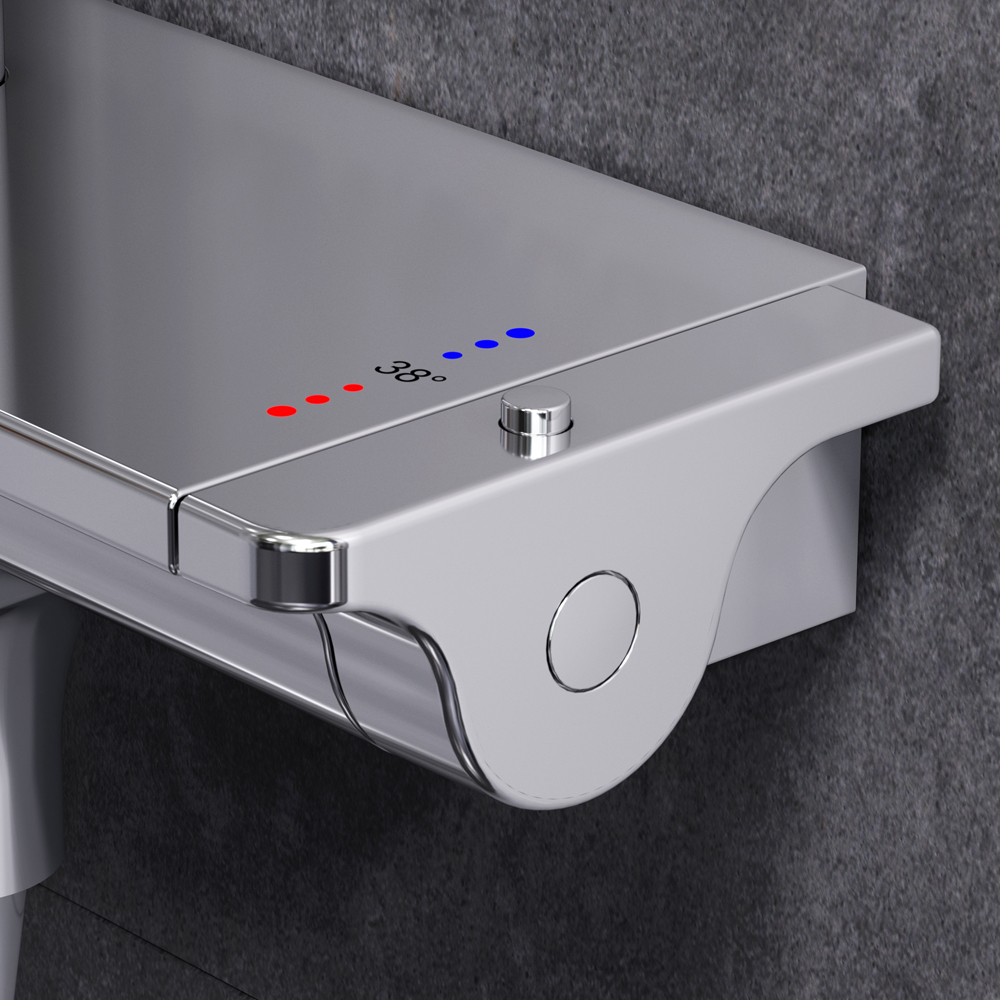 Душевая система AM.PM Spirit 2.0 ShowerSpot с термостатом