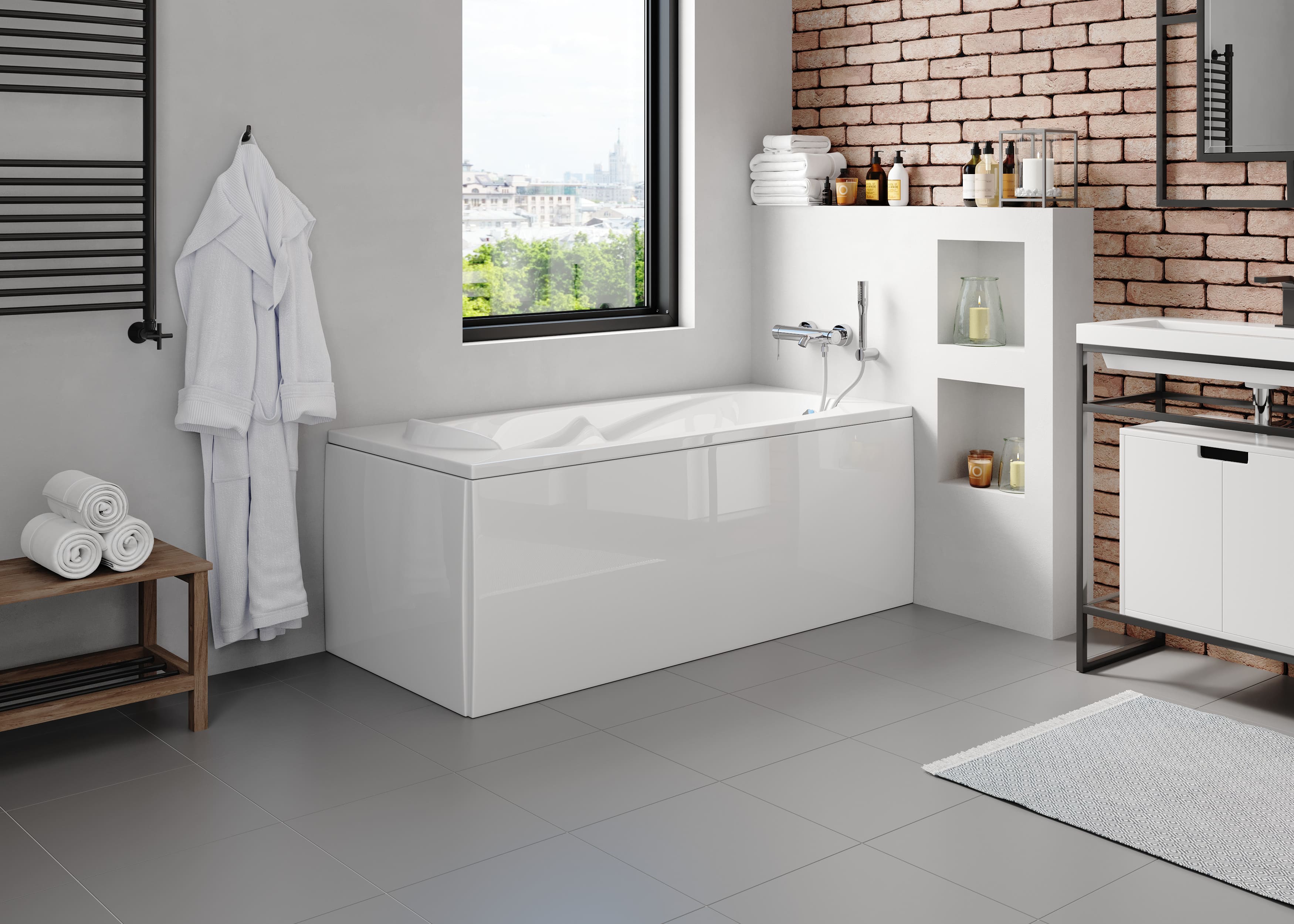 Акриловая ванна VAGNERPLAST Kleopatra VPBA167KLE2X-04 160х70