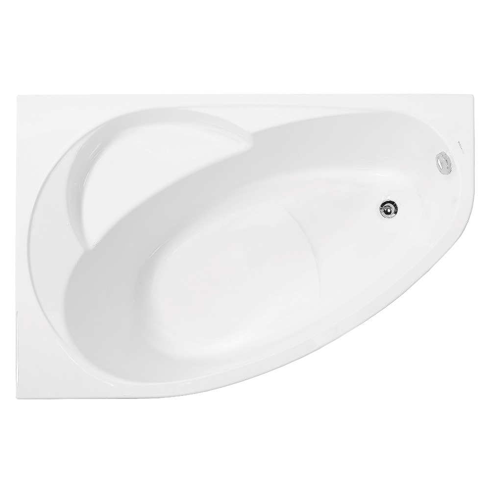 Акриловая ванна VAGNERPLAST Flora VPBA151FLA3LX-04 150х100 left