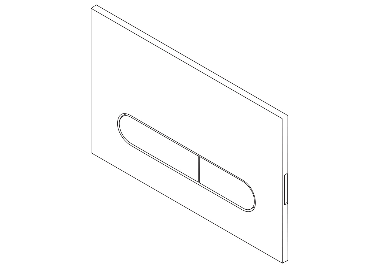 Кнопка смыва BelBagno PROSPERO BB006-PR-CHROME.M