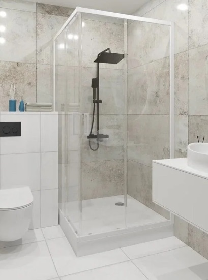 Поддон для душа 1Marka Quadro 01пкв90К, 90х90 см