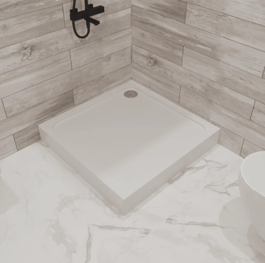 Поддон для душа 1Marka Flat 01фл9090прК, 90х90 см