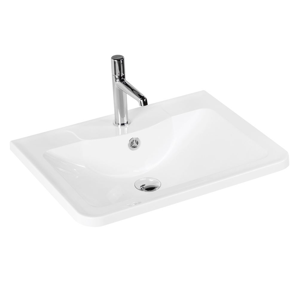 Раковина BelBagno BB700/455-LV-MR-ALR накладная