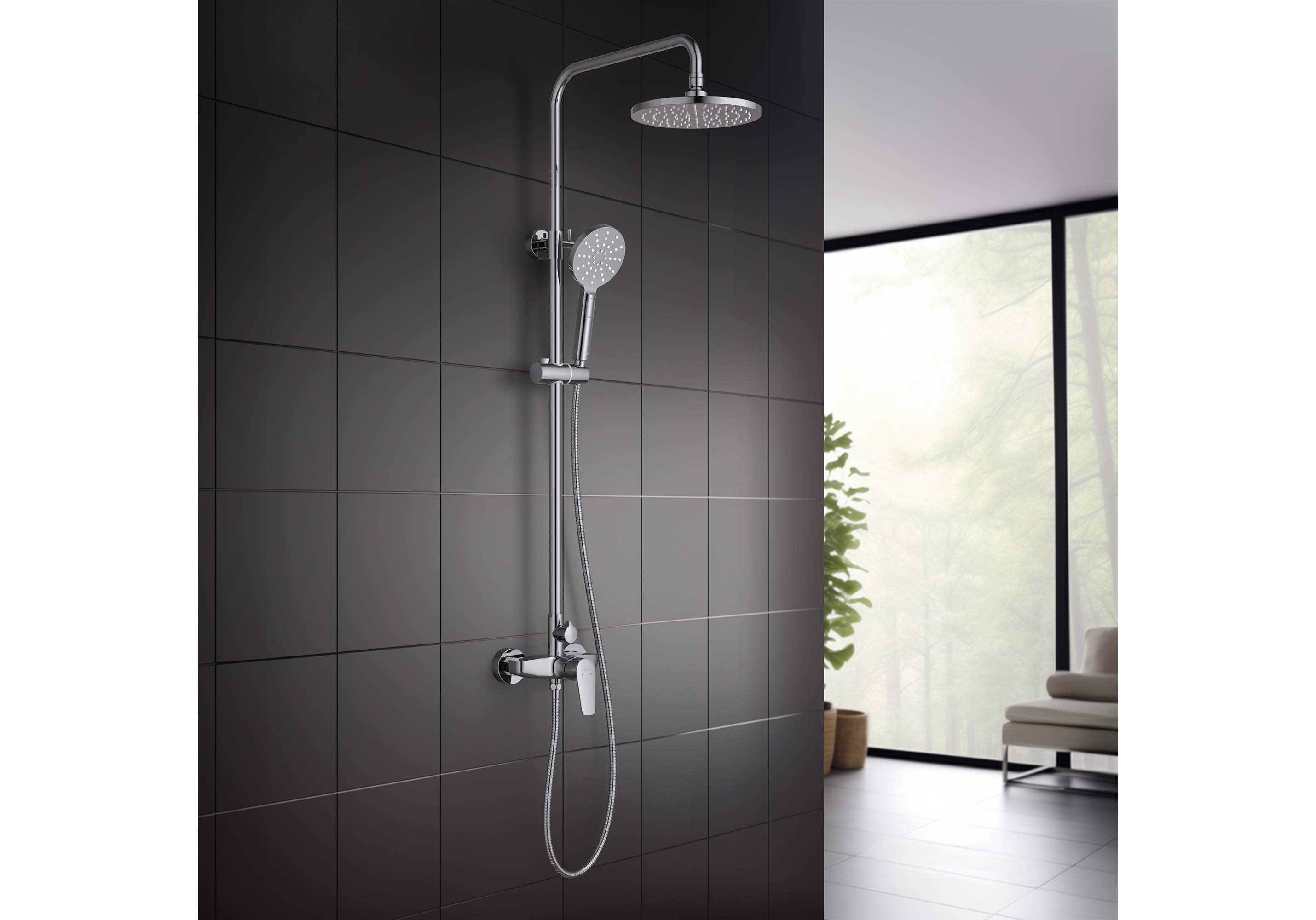 Душевая система Aquatek Бетта AQ2160CR