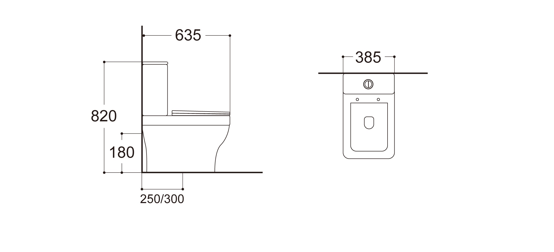Унитаз-компакт Aquatek Амадео AQ2914-00 с сиденьем Soft Close