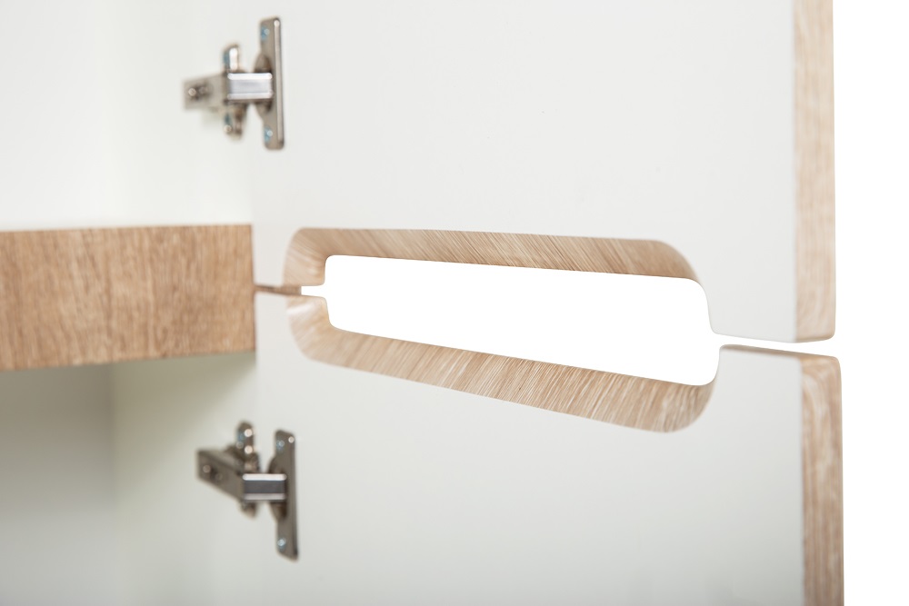 Пенал подвесной BelBagno Etna 40 см R, Rovere Bianco