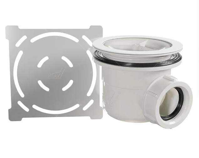 Поддон для душа RGW Stone Tray ST/T-0099G 90х90х2,5 с сифоном