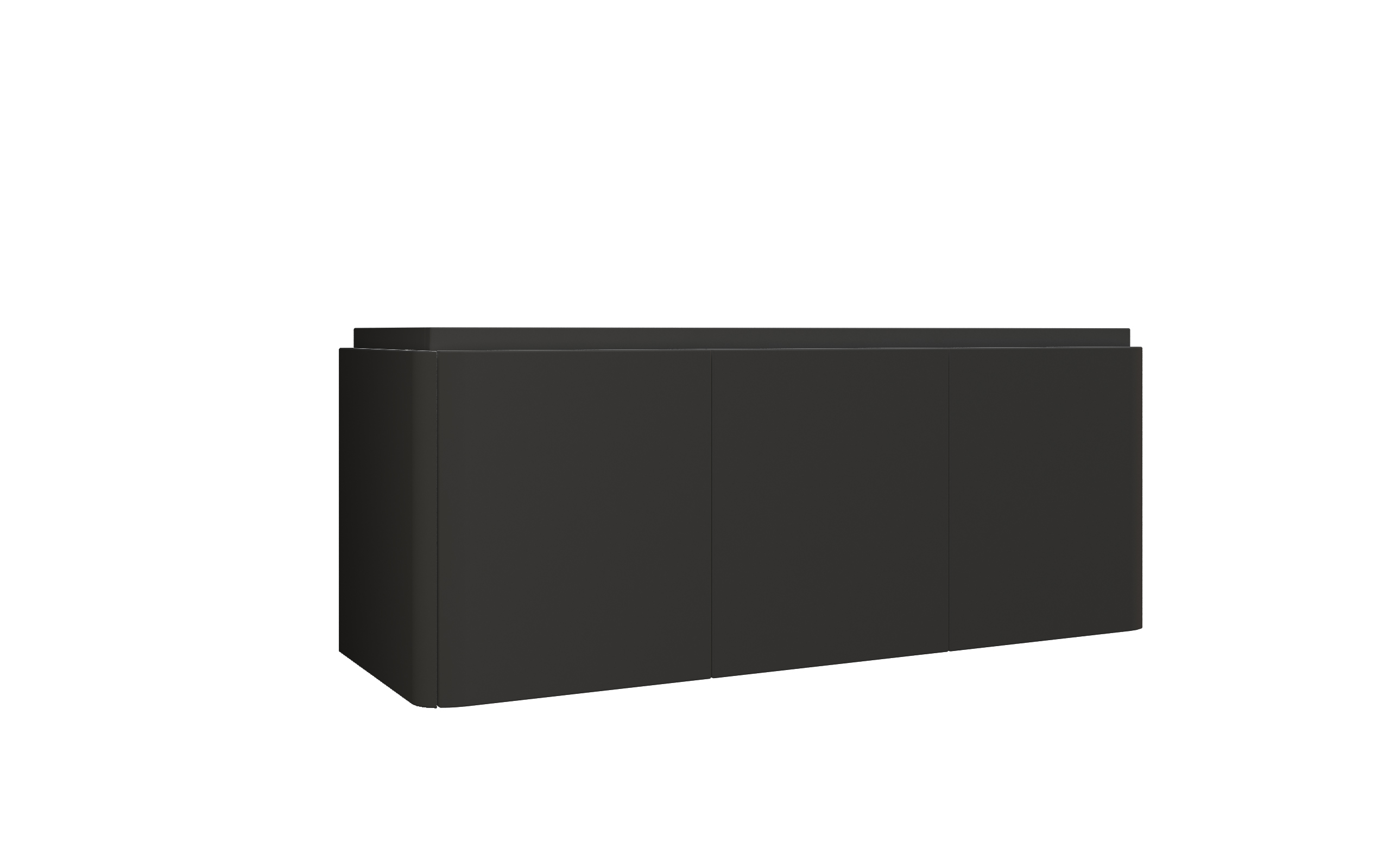 Тумба под раковину Cezares STYLUS 140см 55231 Nero grafite