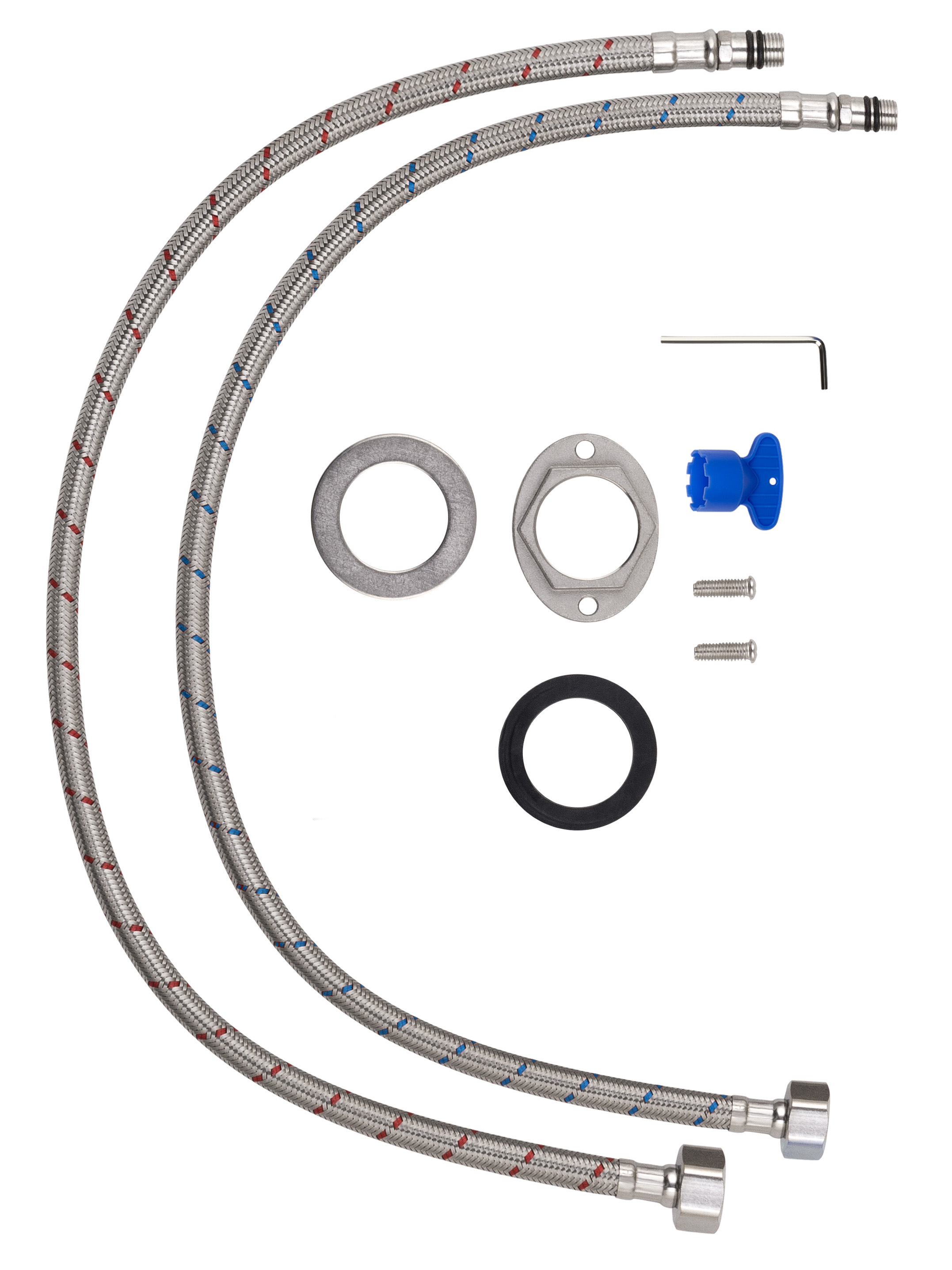 Смеситель для раковины WONZON & WOGHAND FLEX, Хром WW-88018072-CR