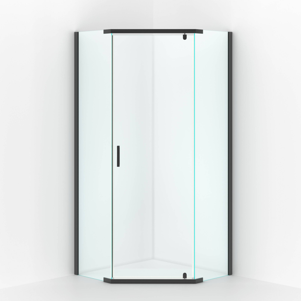 Душевой уголок Berges Solo T Black 061110 100х100