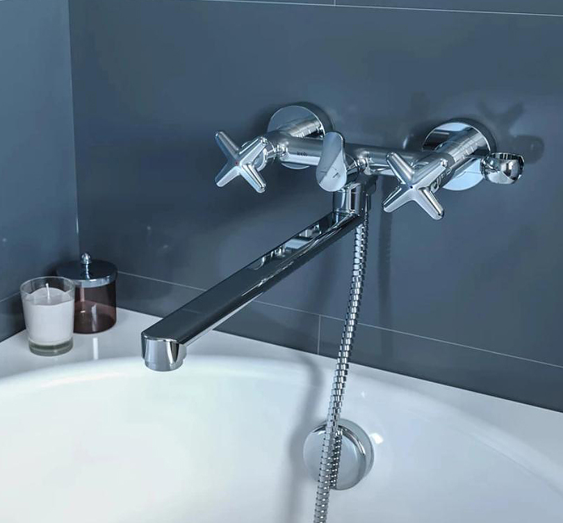Смеситель для ванны Iddis Acros ACRSBL2i10WA