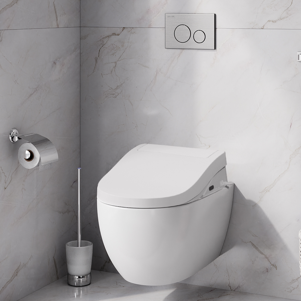 Унитаз подвесной AM.PM Awe с электронной крышкой-биде Clean Care