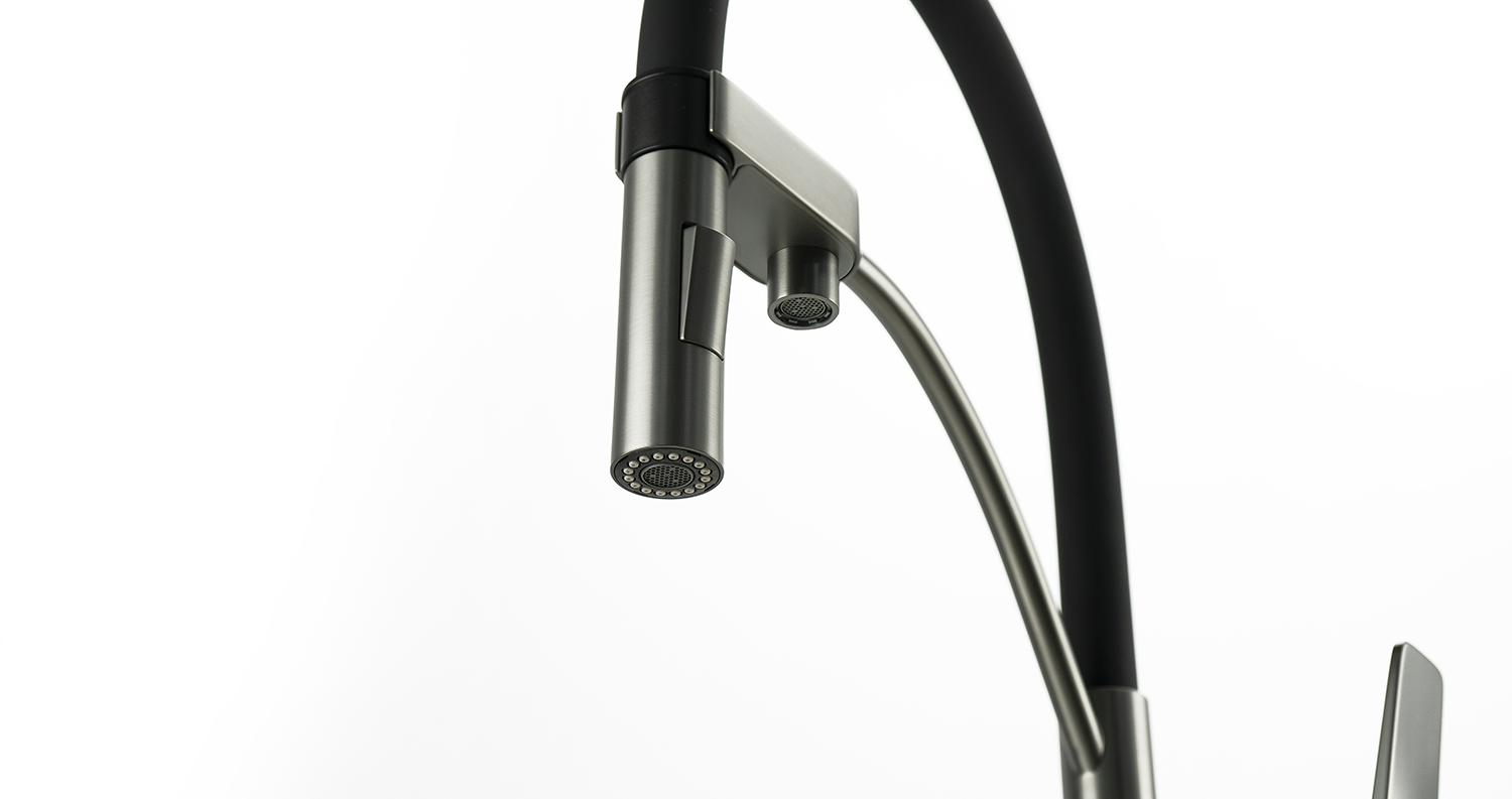 Смеситель Lemark Bronx LM3761GM для кухни с подключением к фильтру с питьевой водой