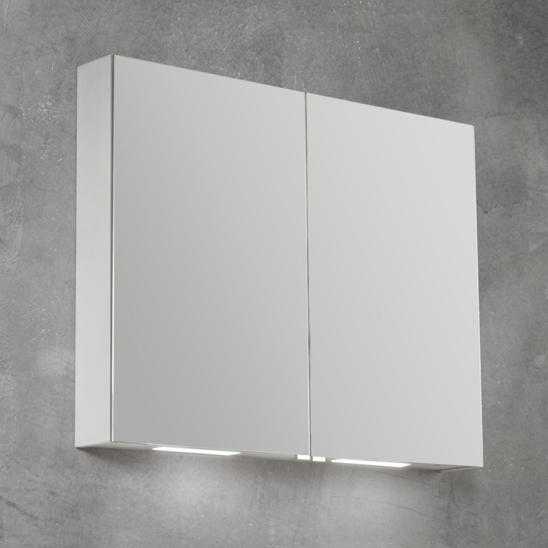 Зеркальный шкаф BelBagno SPC-1A-DL-BL 90