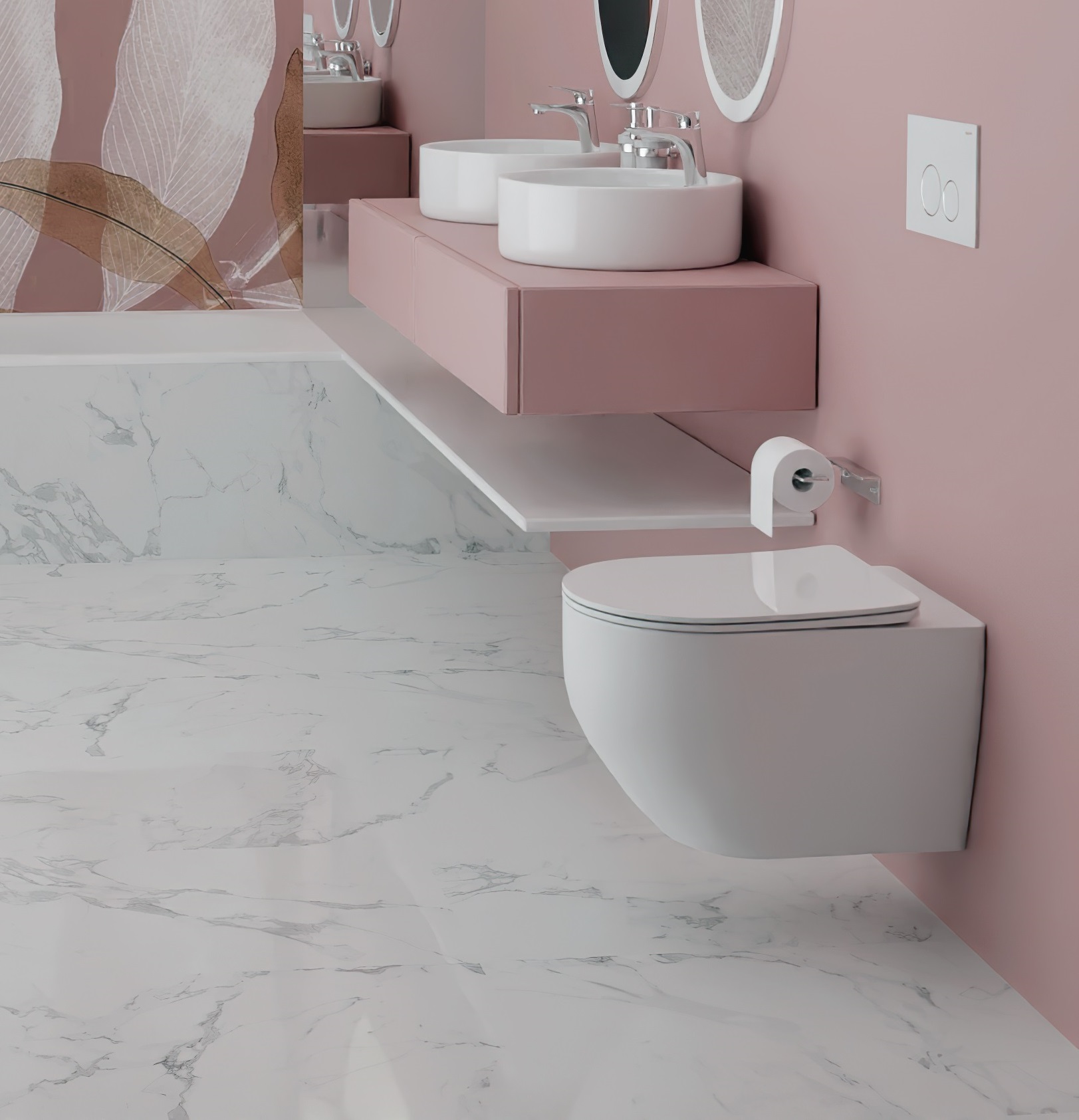 Унитаз подвесной безободковый Aquatek Европа AQ1901-00 с сиденьем Soft Close