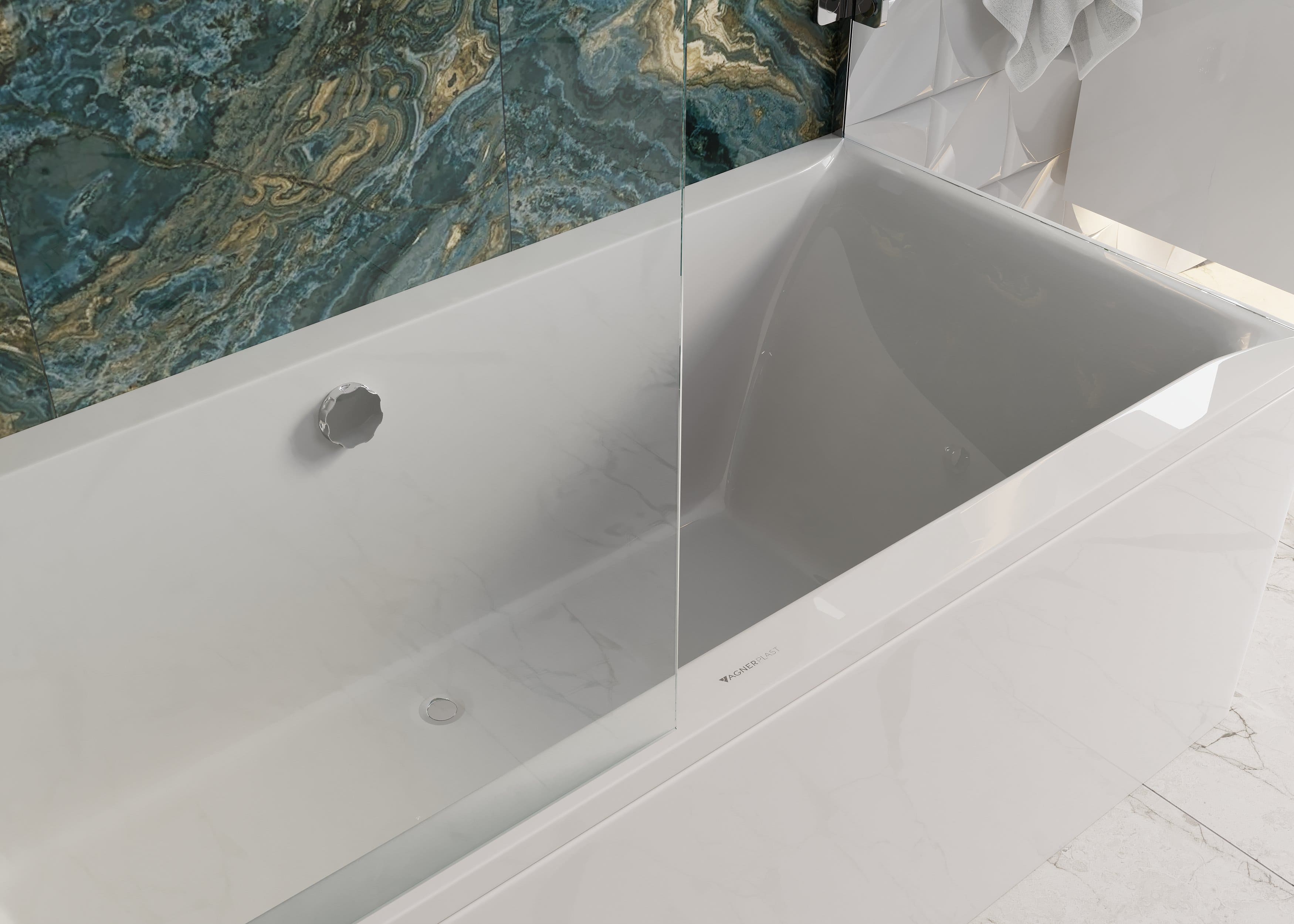 Акриловая ванна VAGNERPLAST Veronela VPBA180VEA2X-04 180х80