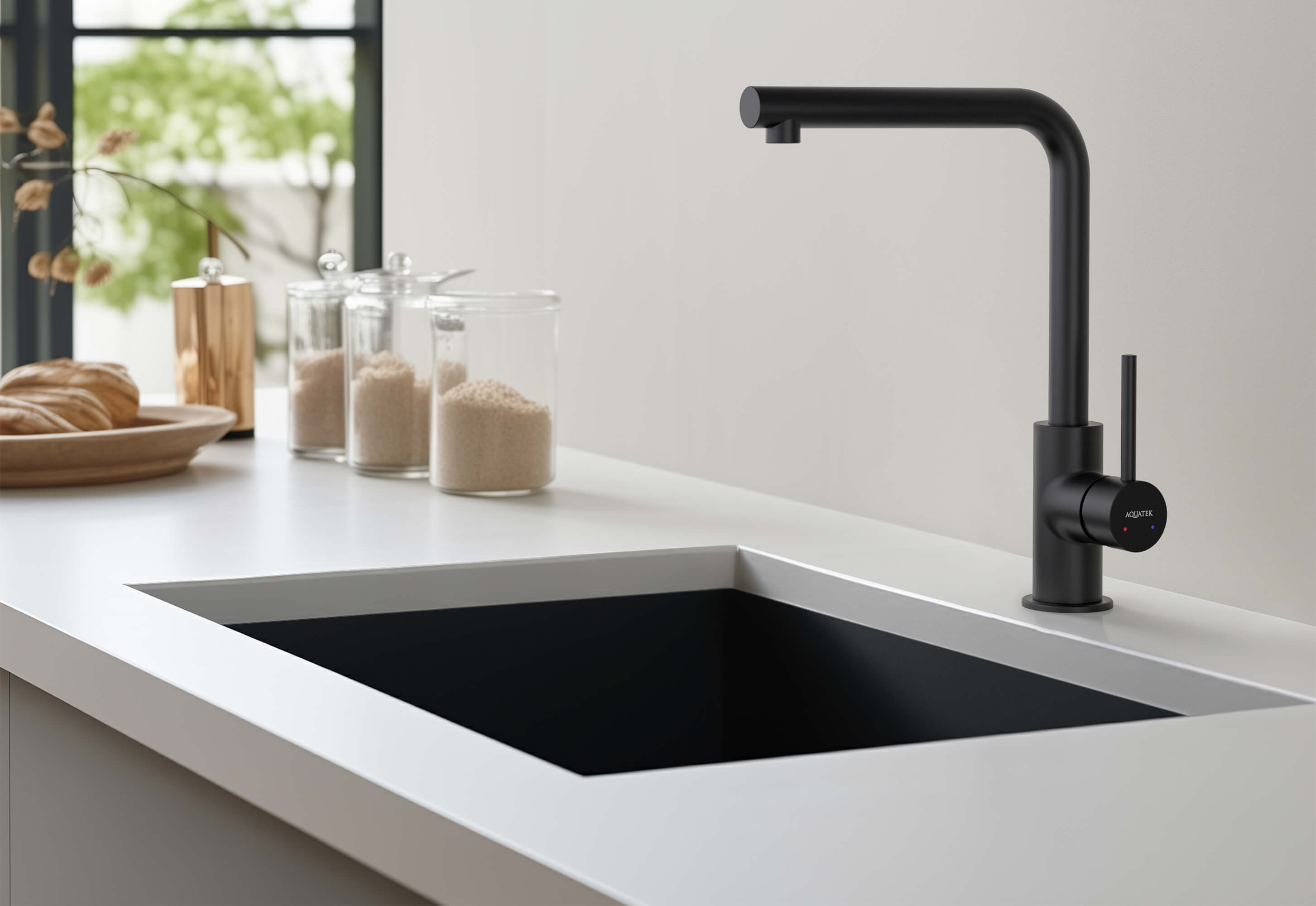 Смеситель Aquatek Европа AQ1380MB для кухни