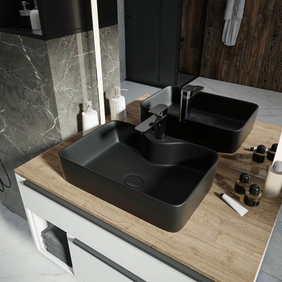 Раковина накладная Alpen Modern S ALP2450297 48 см