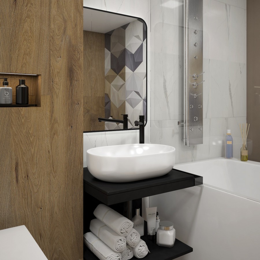 Раковина накладная Alpen Elegant ALP2450208 48 см