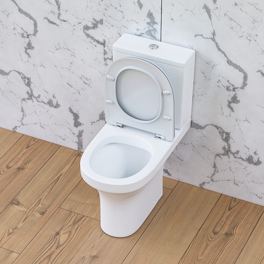 Унитаз-компакт AM.PM Skyline безободковый, с сиденьем микролифт