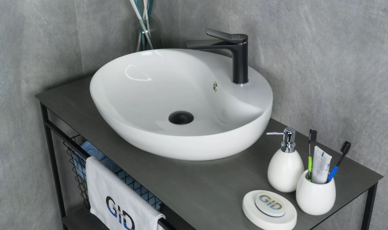 Раковина накладная Gid N9088 55 см