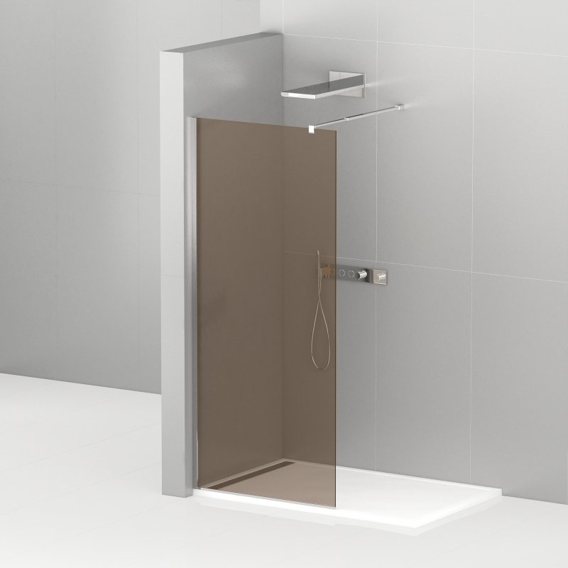 Душевая перегородка Cezares LIBERTA-L-1-110-BR-Cr