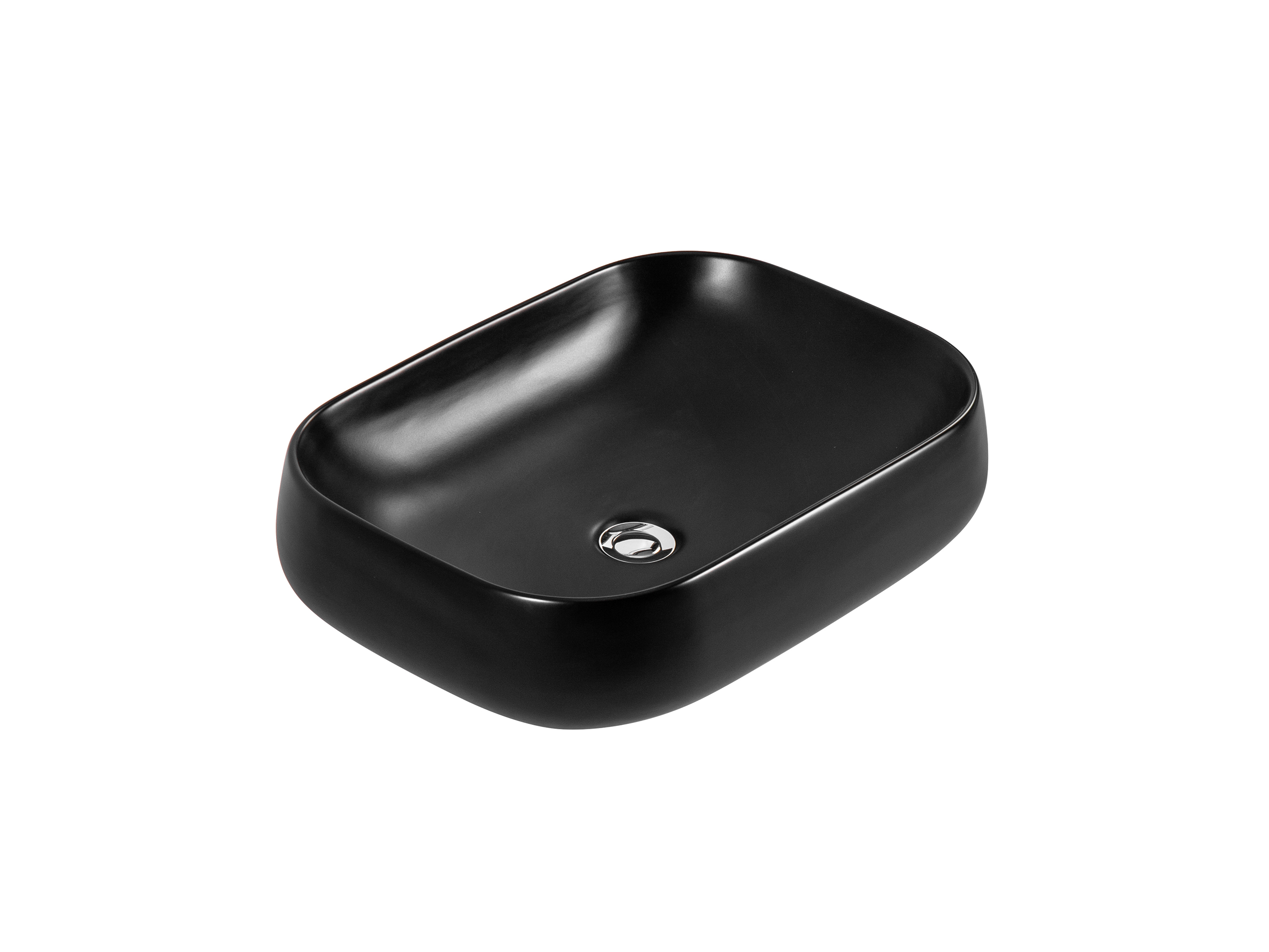 Раковина накладная Aquatek AQ5526-MB черный матовый