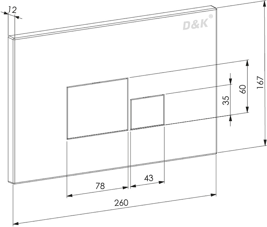 Унитаз подвесной с инсталляцией, сиденьем и клавишей смыва D&K DS1021602