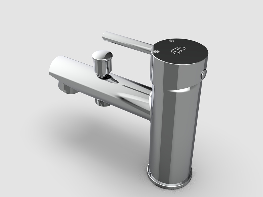 Смеситель на борт ванны GPD Espina MTK70