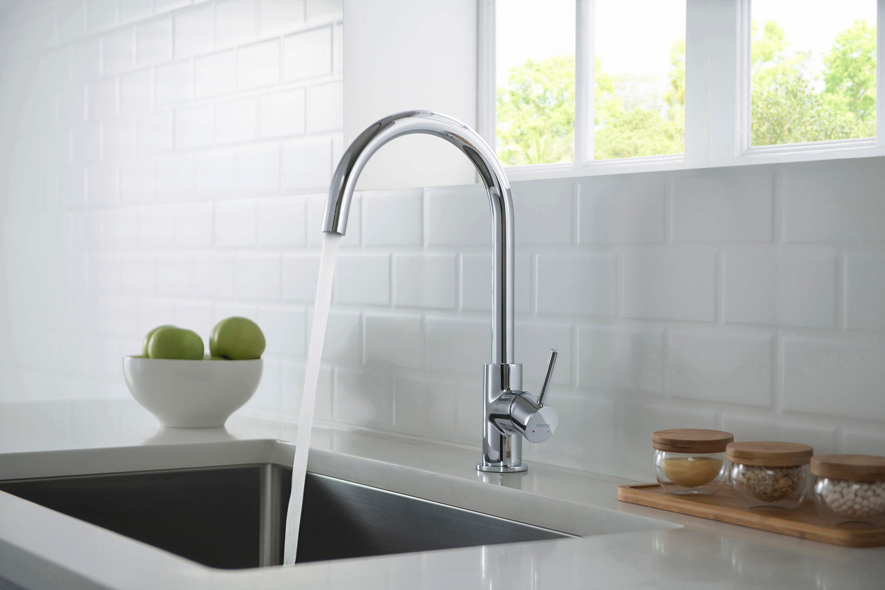 Смеситель Aquatek Европа AQ1382CR для кухни