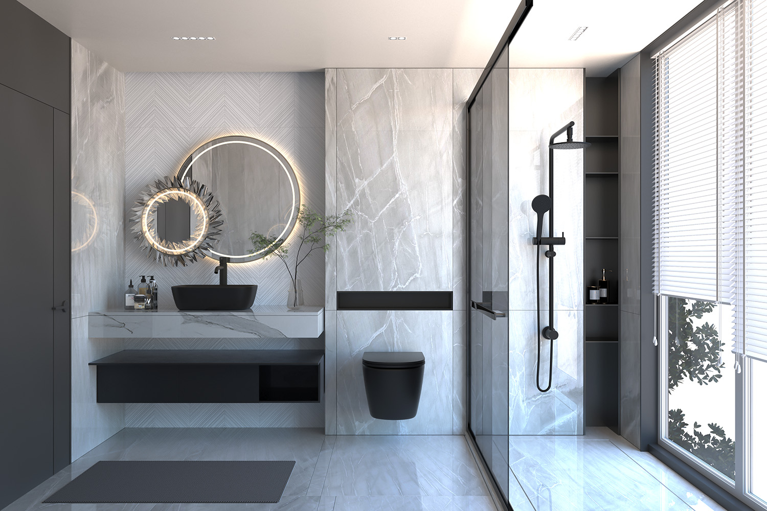 Унитаз Abber Bequem AC1100MB подвесной черный матовый, безободковый