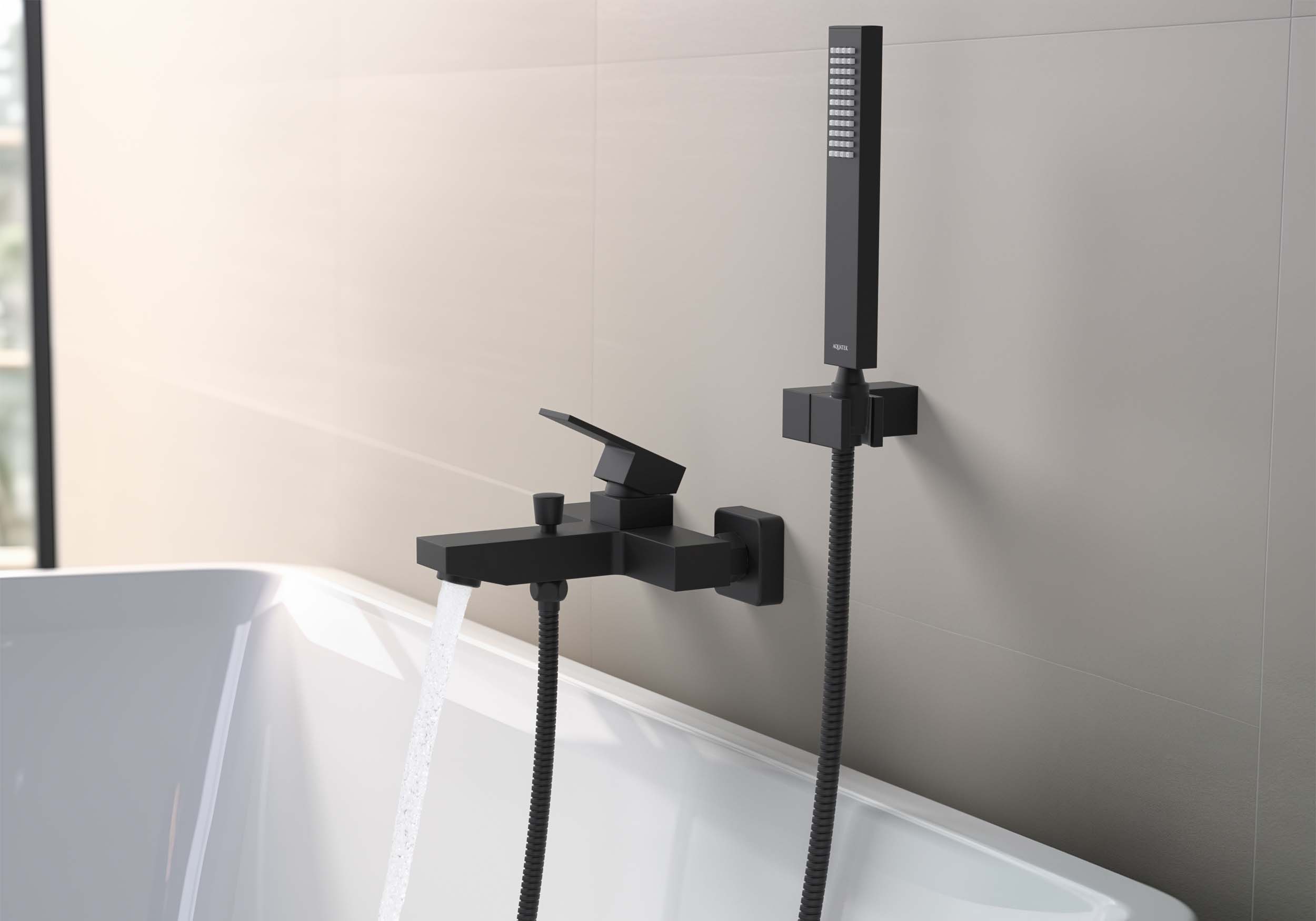 Смеситель Aquatek Либра AQ1640MB для ванны