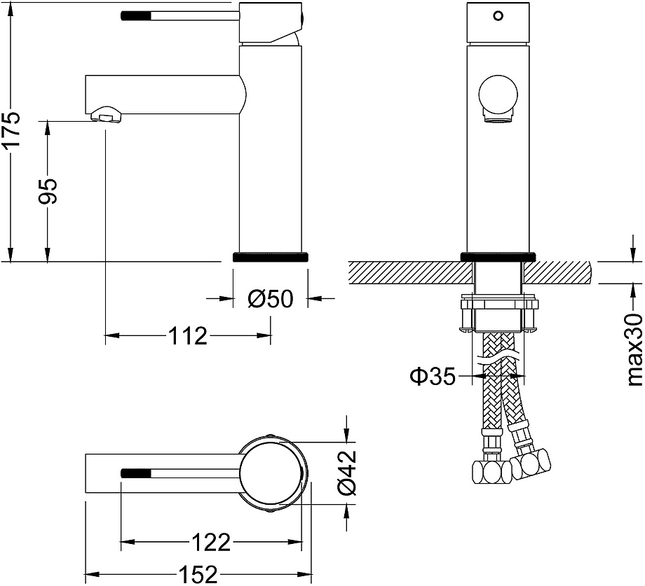 Смеситель для раковины Timo Saona 2361/18F