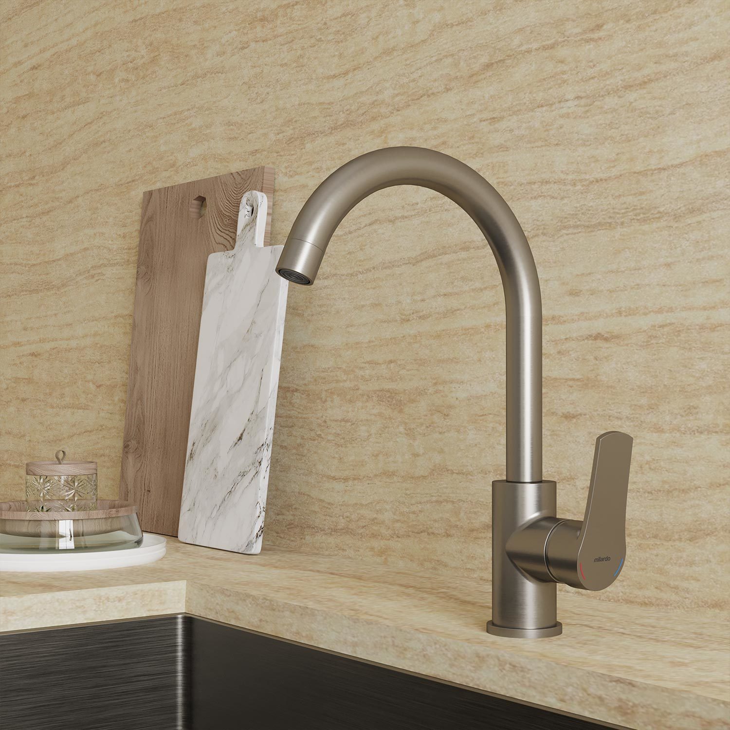 Смеситель для кухни Milardo Meal M01BNJ0M05