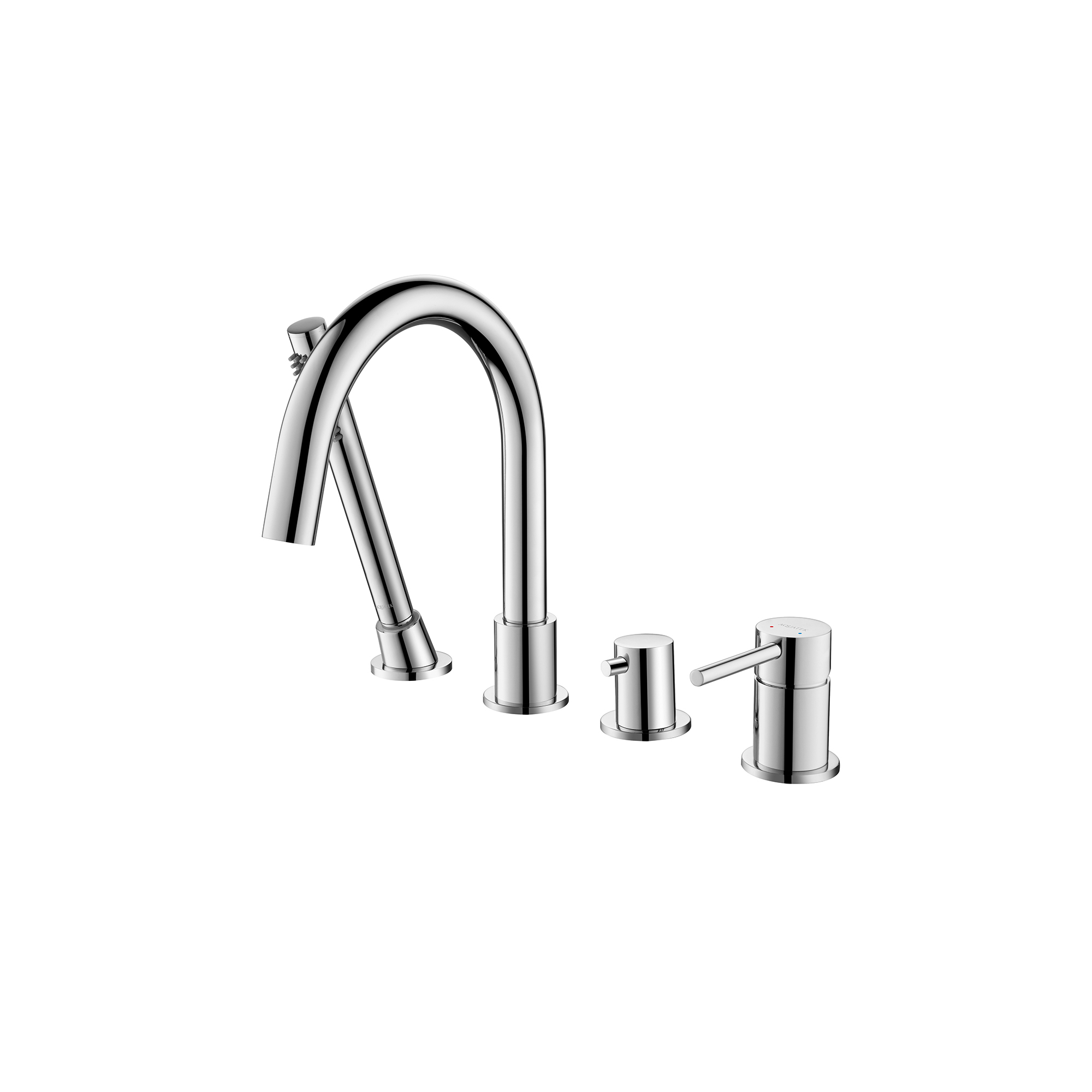 Смеситель Aquatek Европа AQ1348CR на борт ванны