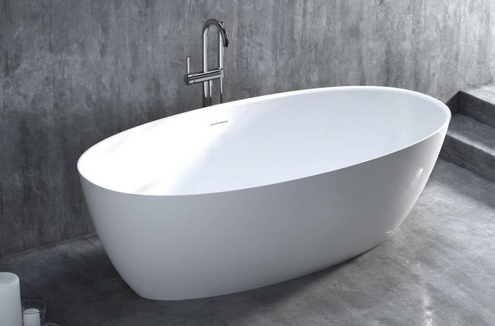 Ванна из искусственного камня Salini Alda Nuova S-Sense 170х80, глянцевая
