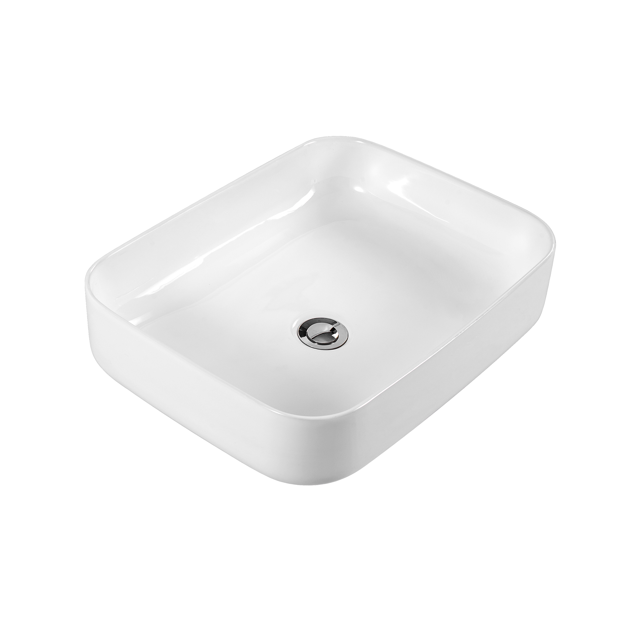 Раковина накладная Aquatek Вега AQ5515-MW белый матовый