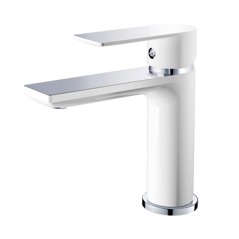 Смеситель для раковины Haiba HB10505-8, белый/хром