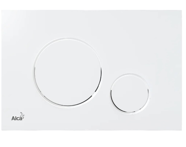 Кнопка смыва AlcaPlast THIN M670 белый