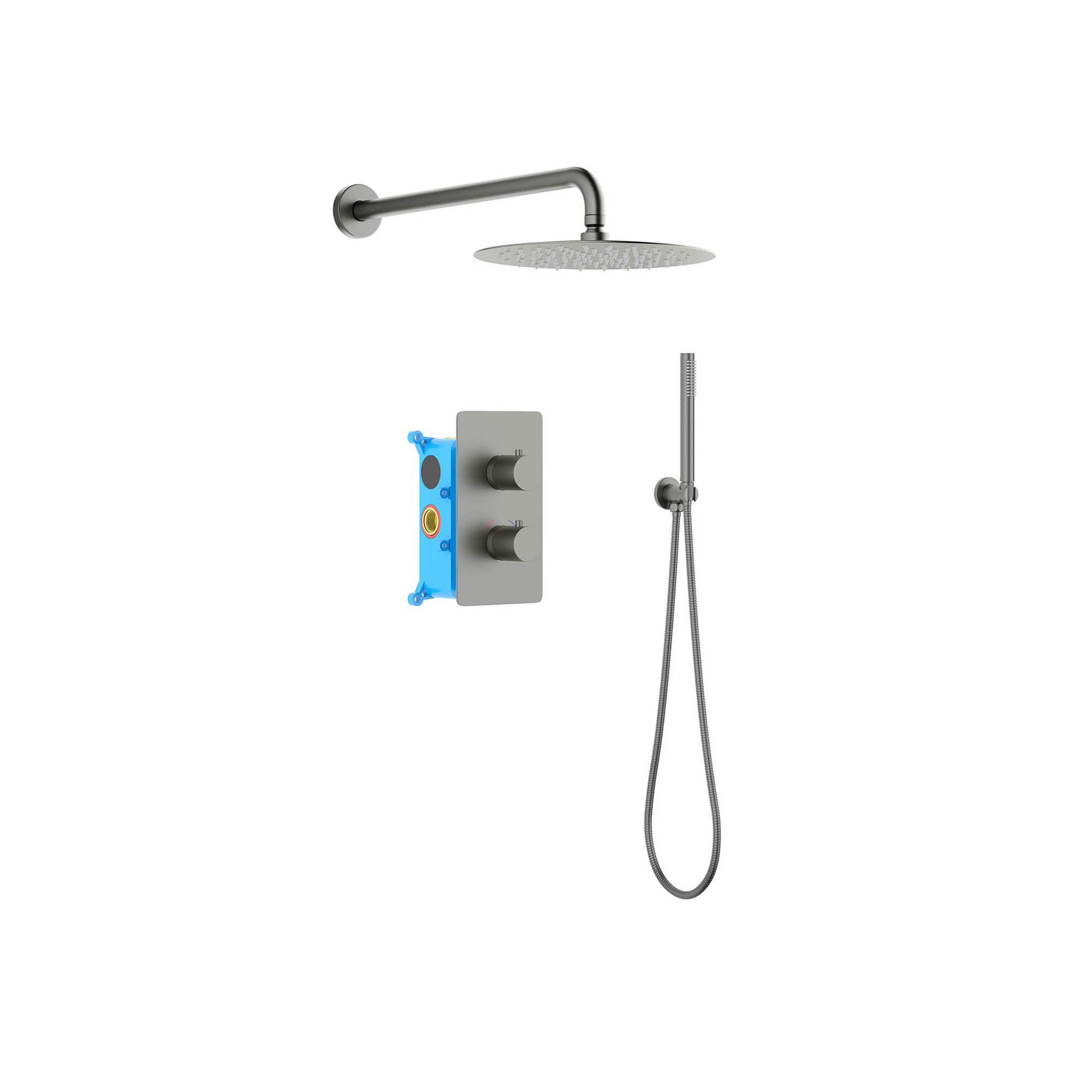 Set 3 в 1 душевой комплект Aquatek Европа AQ1376BGM