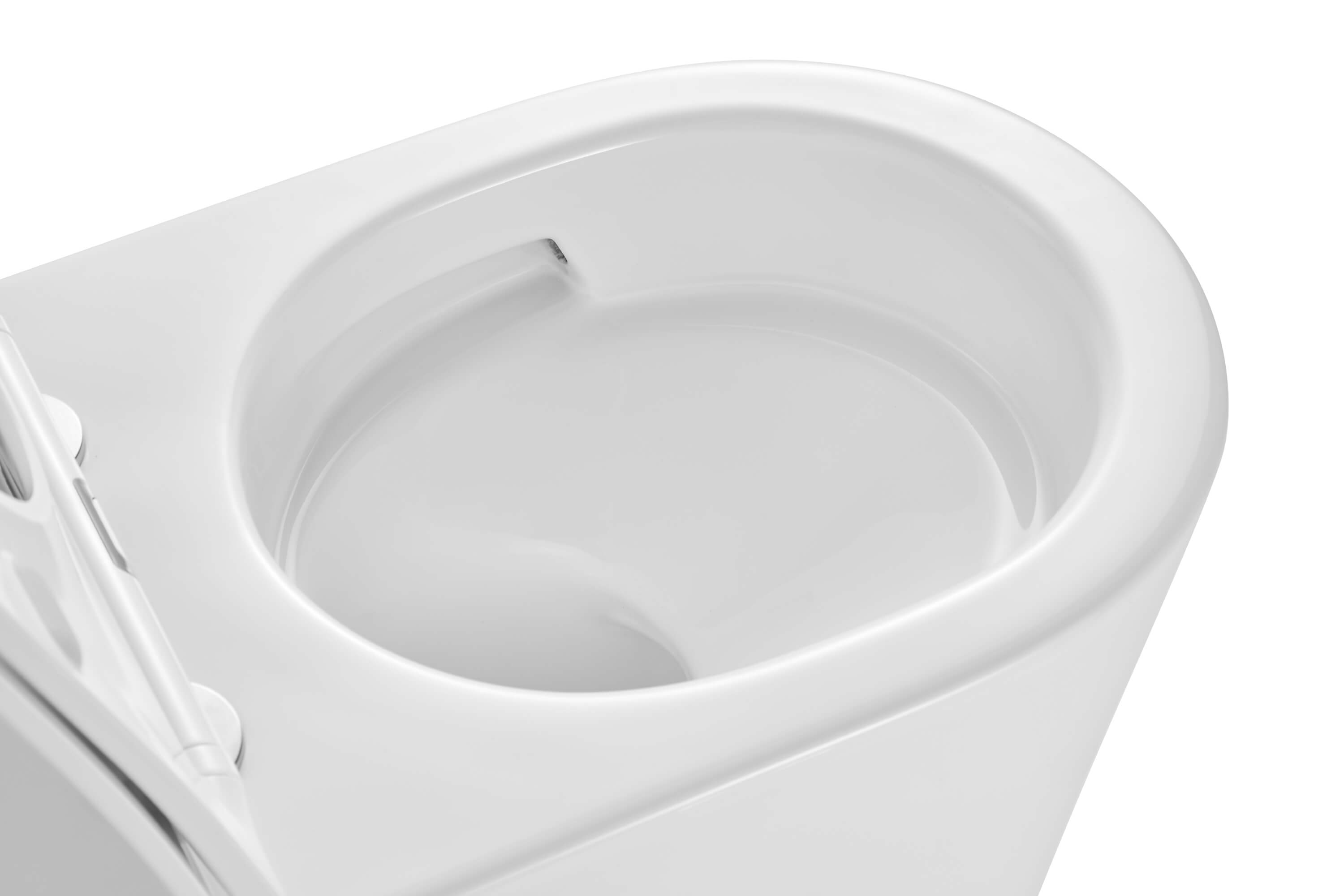 Унитаз подвесной безободковый Aquatek Оберон AQ1365T-00 с сиденьем Soft Close